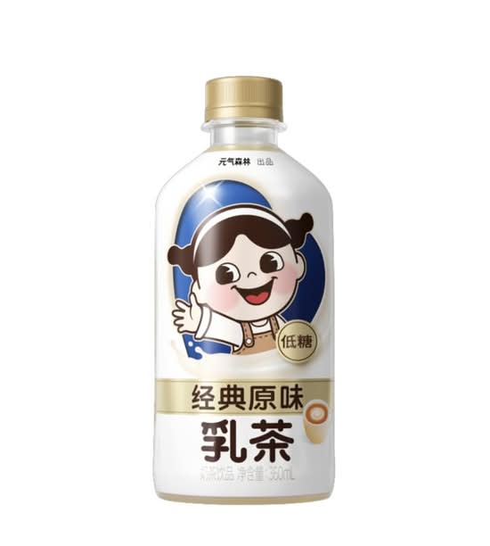 chi forest milk tea classic flavour元气森林乳茶原味